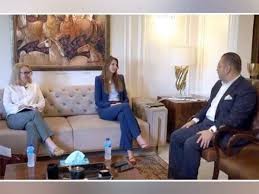 British Deputy High Commissioner Zoe Ware meets Sindh Senior Minister Sharjeel Inam Memon